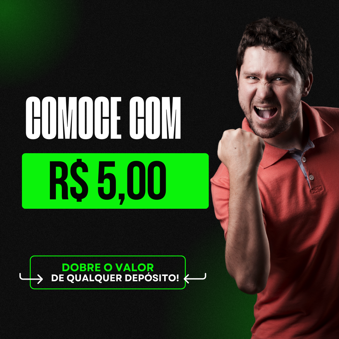 COMOCE COM R$ 5